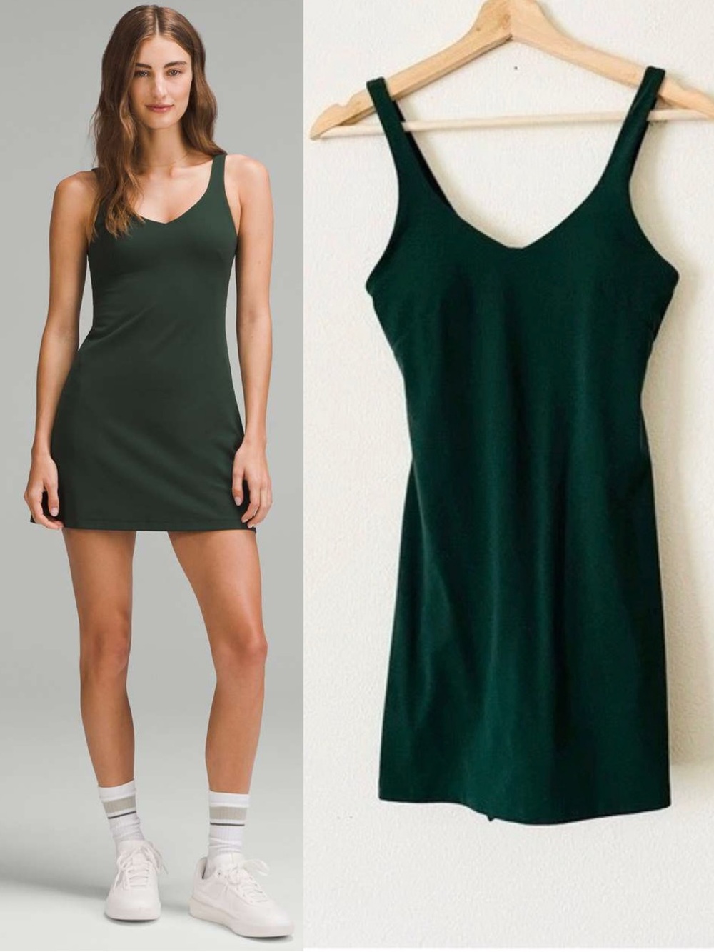 Lululemon SIZE 6 Align sleeveless tank mini dress in Legacy Green